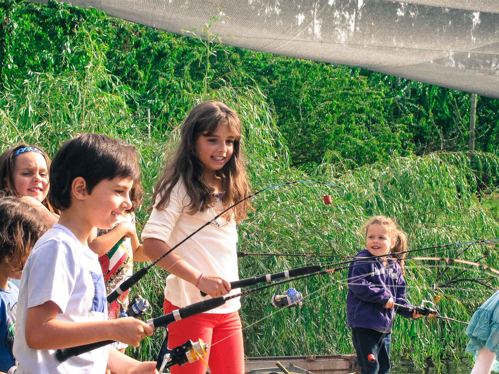 Teach a child how to fish - Love the Peninsula