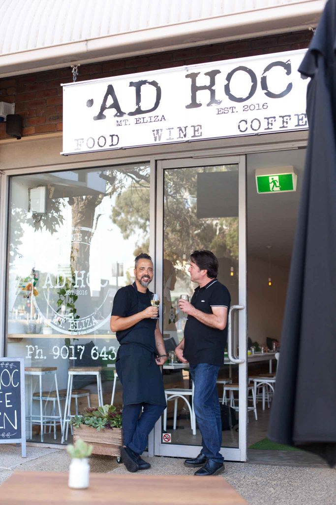 Adhoc owners Deon and James